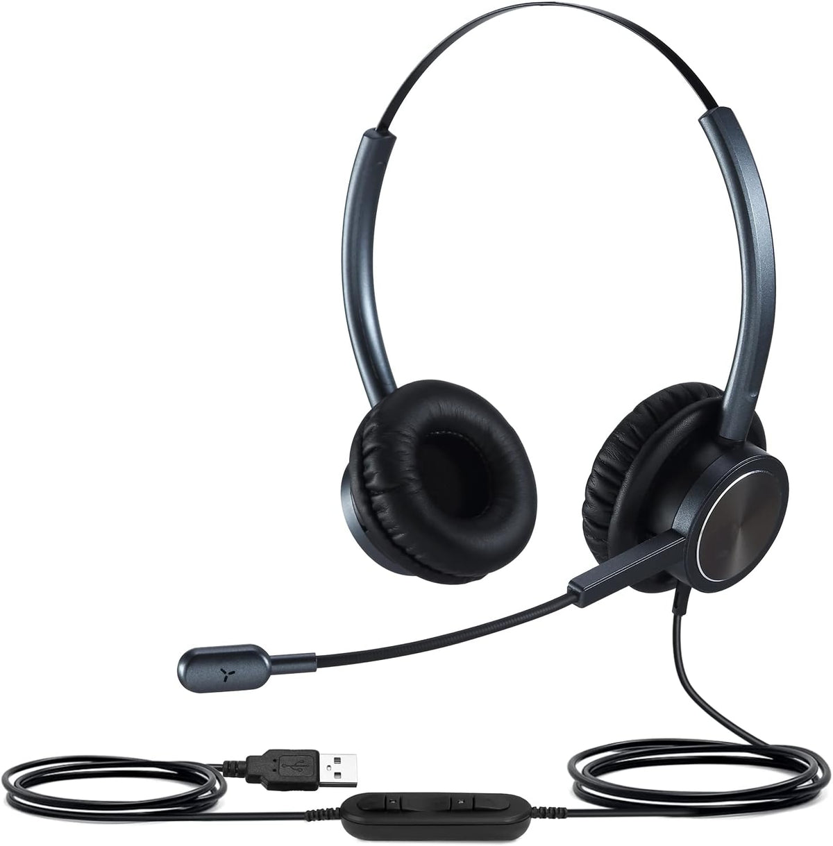 USB PC Headset with Noise Cancelling Microphone Y18958
