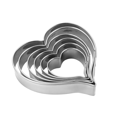 4" Stainless Steel Christmas Cookie Cutters F148946
