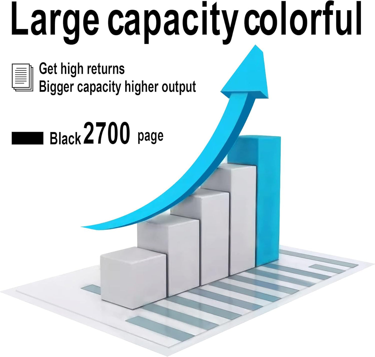 (2 Pack, Black) Compatible Toner Cartridge 80A Replacement for HP Printers V5216