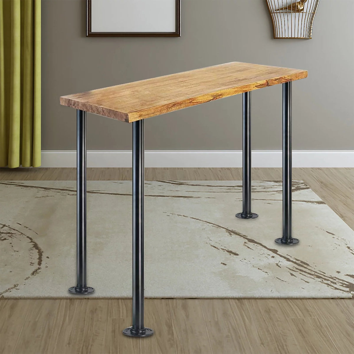 4 PCS 30" Adjustable Metal Desk Legs N1873