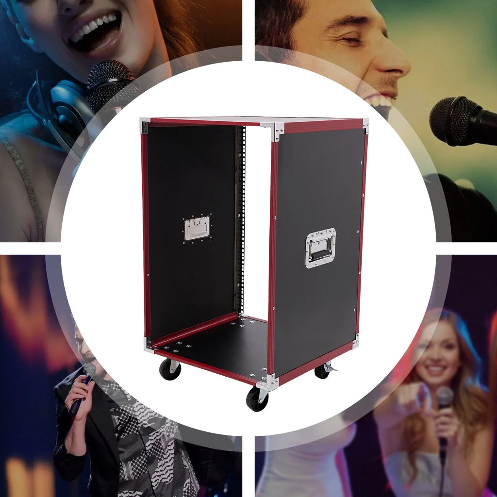 16U Network Server Cabinet with Wheels I741