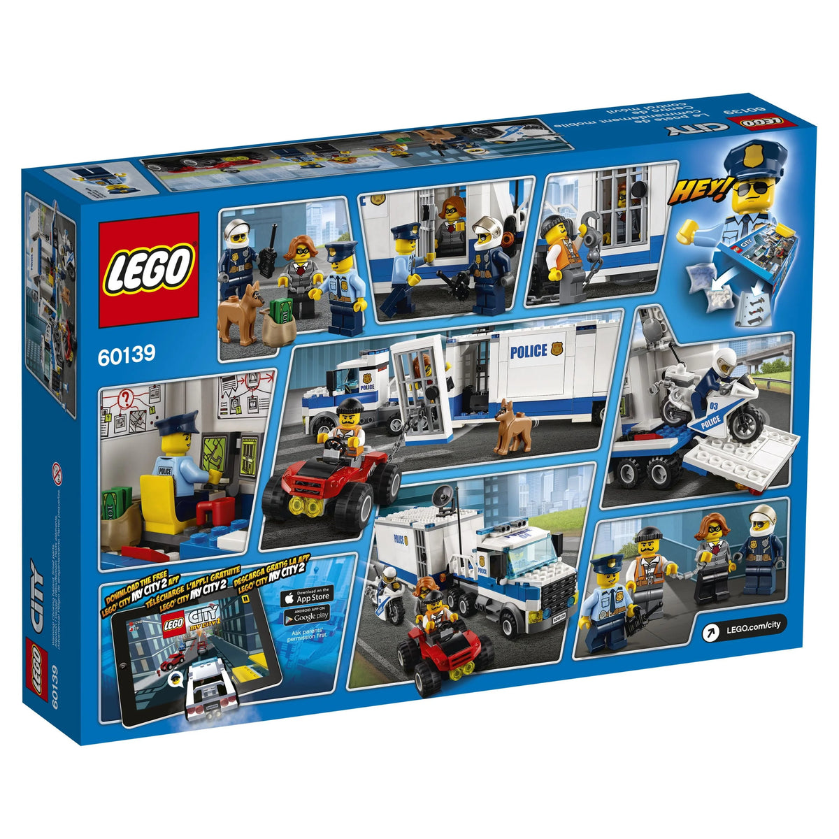 Police Mobile Command Center 374 Pieces J91750
