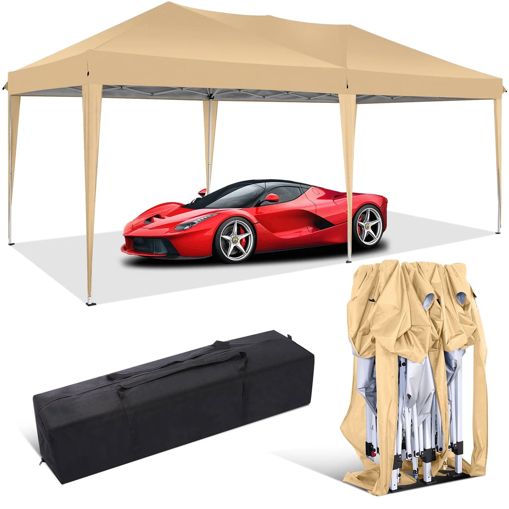 10' x 20' Pop Up Canopy Tent with Carrying Bag T329