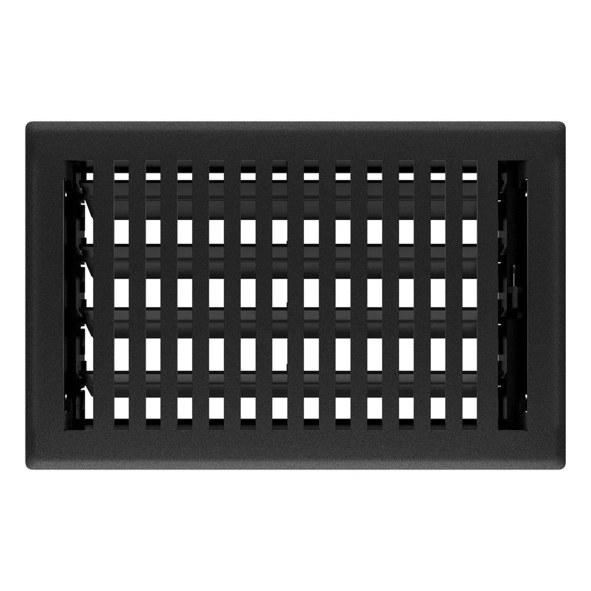 Black Iron Metal Floor Register P5987