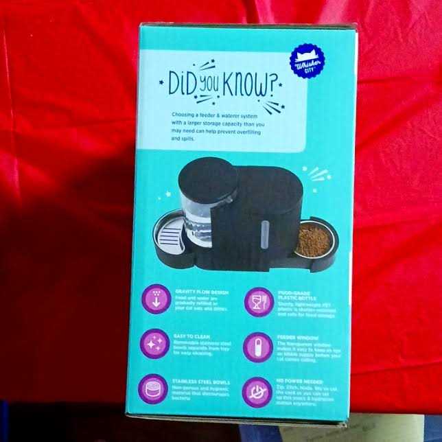 Black Cat Feeder P131