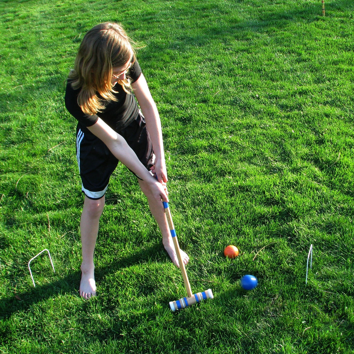 6 Player Croquet Set with Carrying Case L1437
