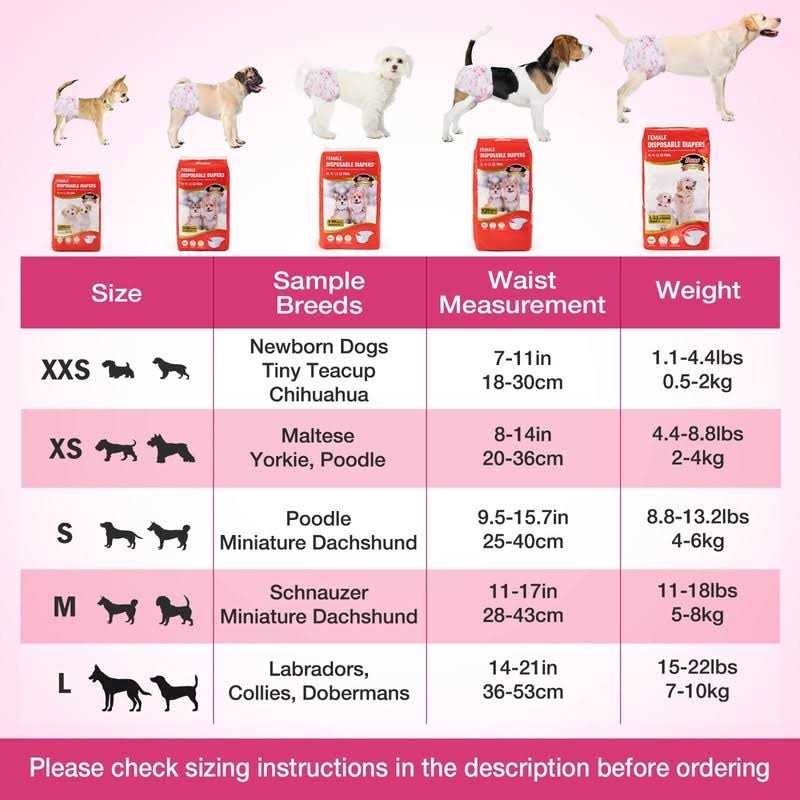 Disposable Female Dog Diapers Super Absorbent F2254