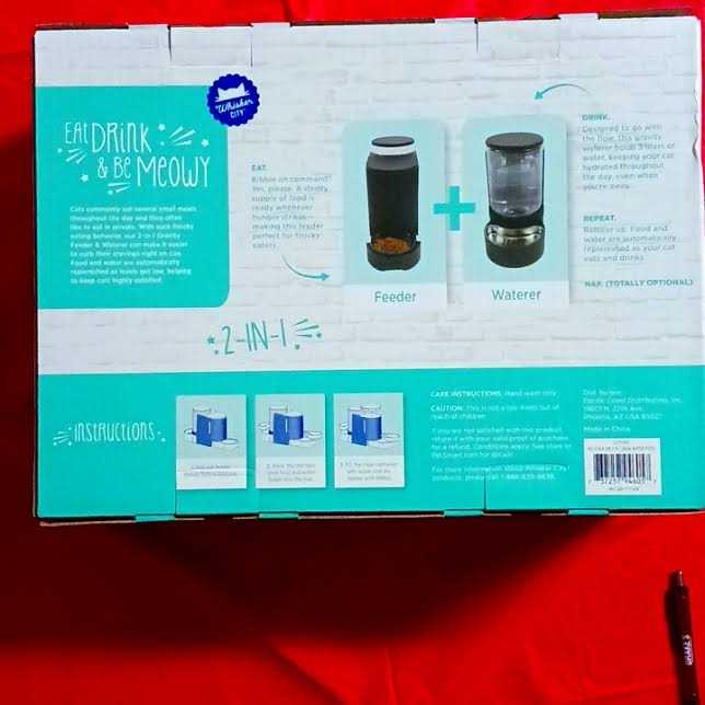 Black Cat Feeder P131