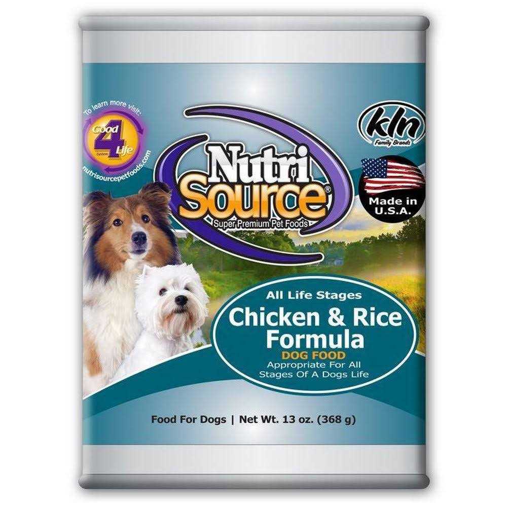 Chicken & Rice Canned Dog Food U4780