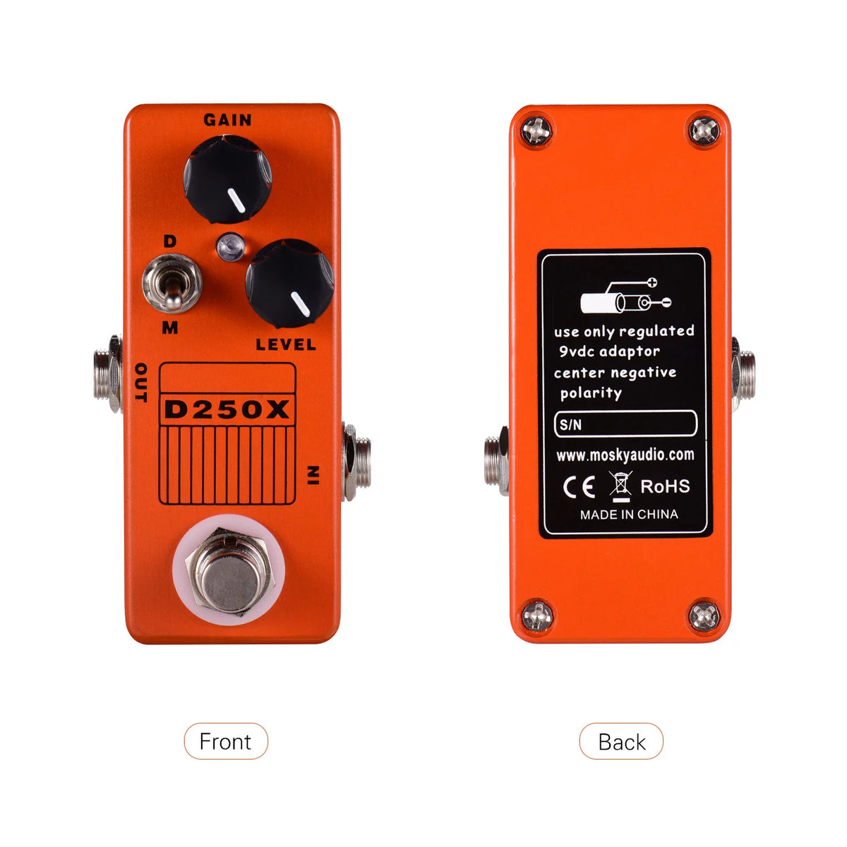 Electric Guitar Overdrive Preamp Effect Pedal E698