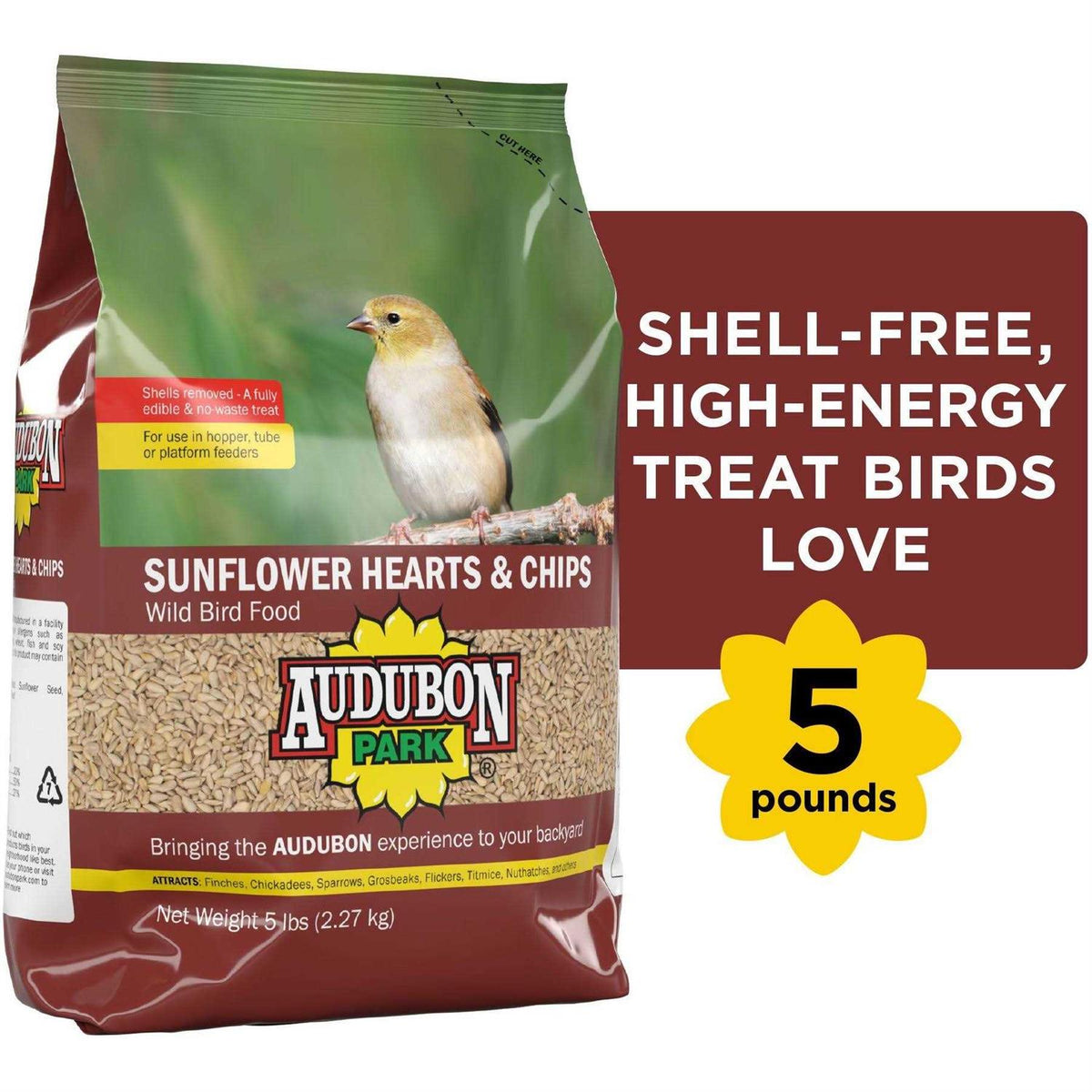 Sunflower Hearts & Chips Wild Bird Food O3346