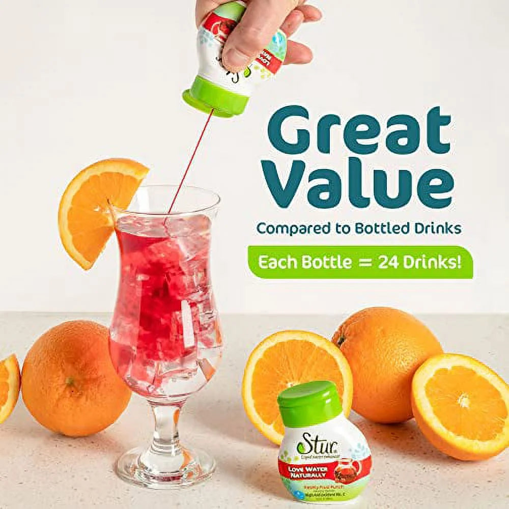 Pomegranate Cranberry Sugar Free Liquid Drink Mix, 5 Bottles J9540