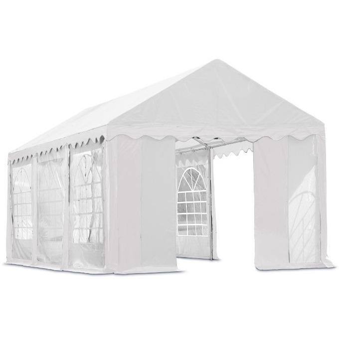 10' x 20' Green/White Party Tent W895
