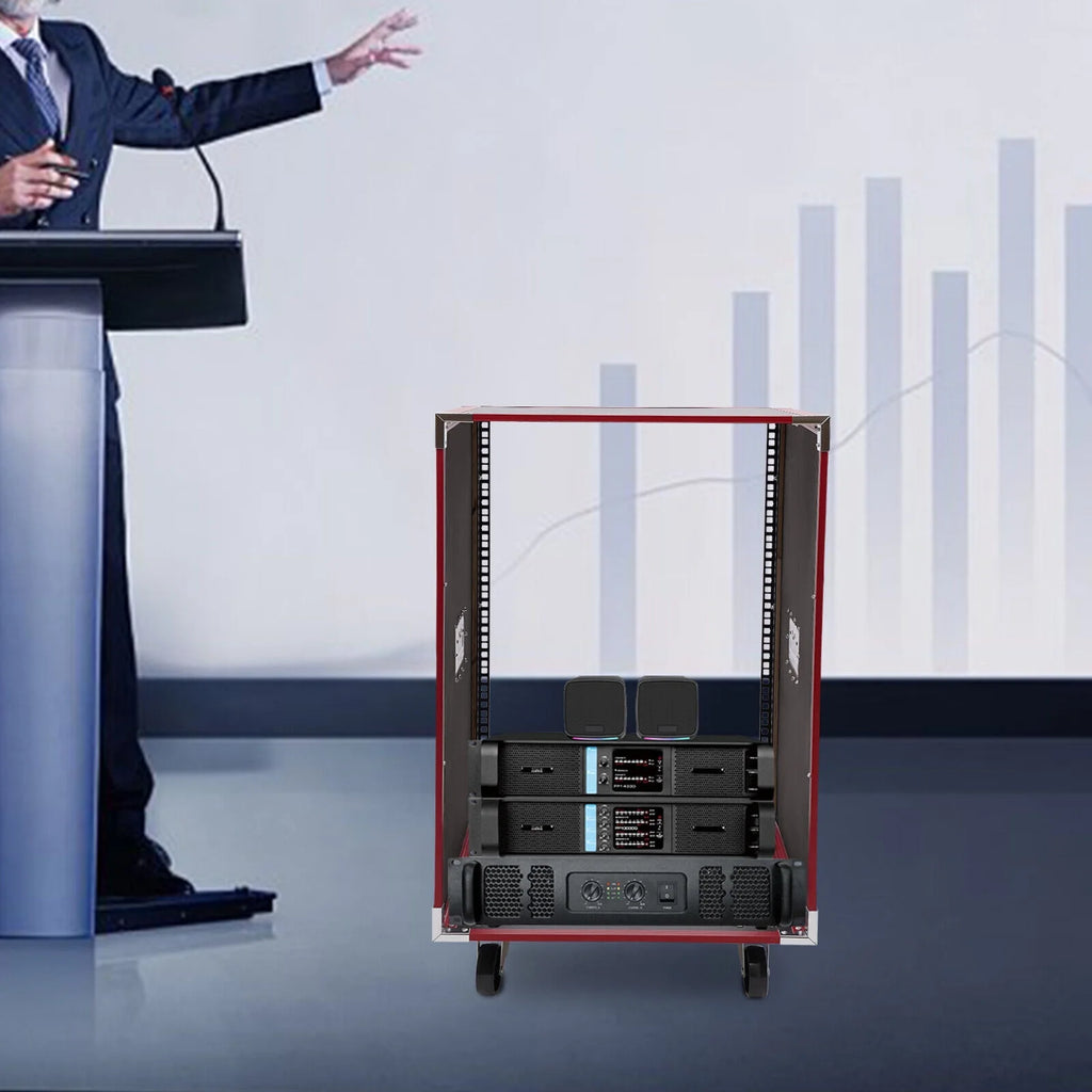 16U Network Server Cabinet with Wheels I741