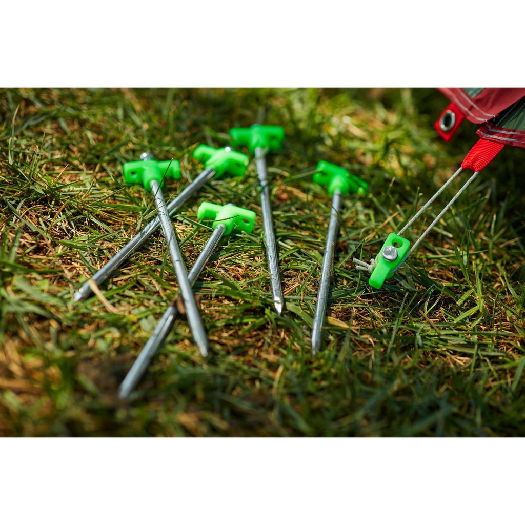 10 In. Steel Tent Stakes, 6-Pack Y47869