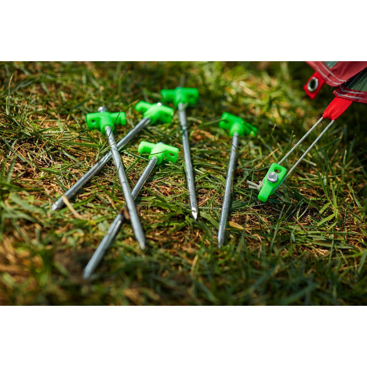 10 In. Steel Tent Stakes, 6-Pack Y47869