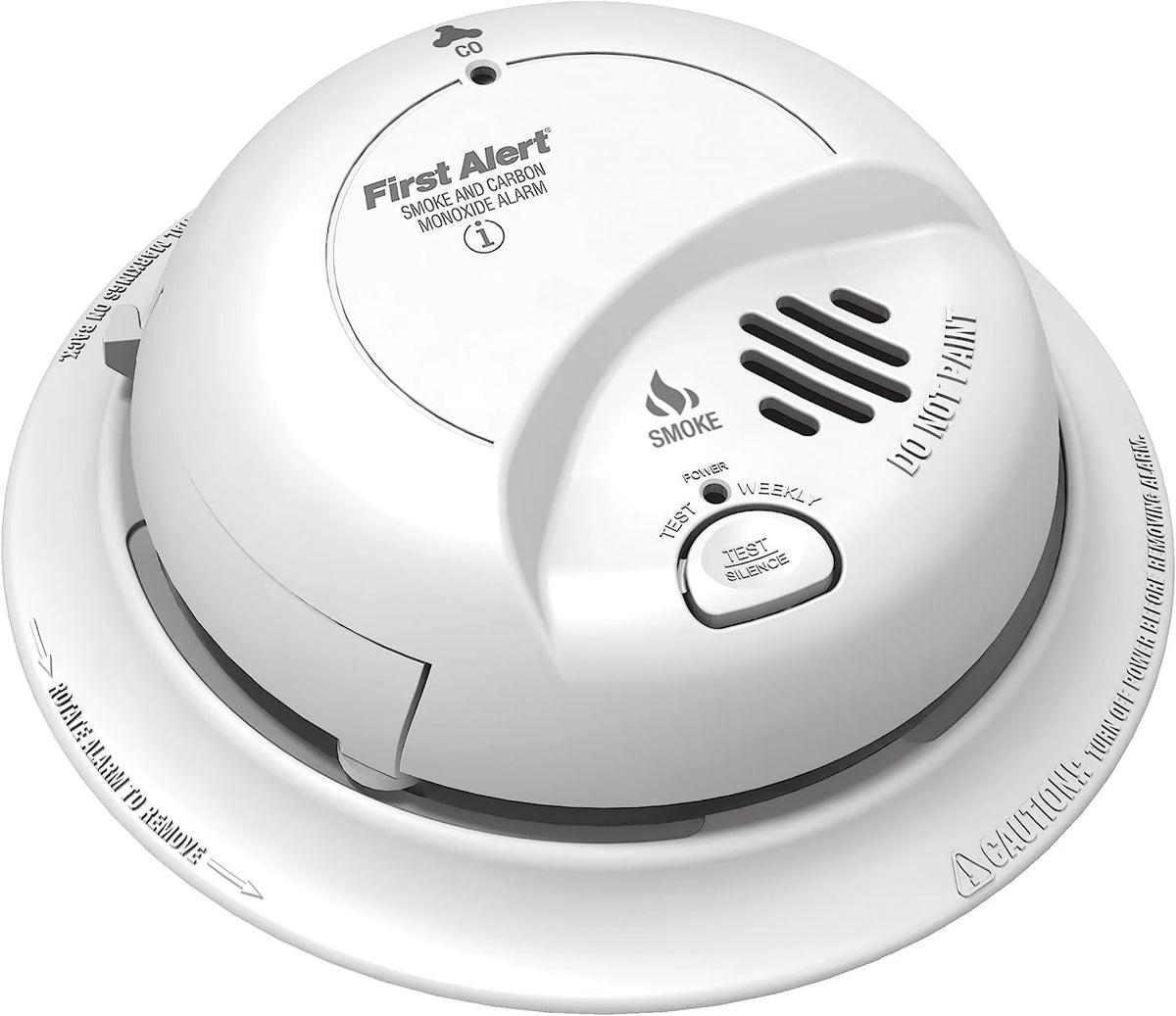 Smoke and Carbon Monoxide Detector with 9V Battery I33052