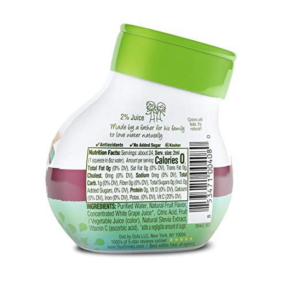 Pomegranate Cranberry Sugar Free Liquid Drink Mix, 5 Bottles J9540
