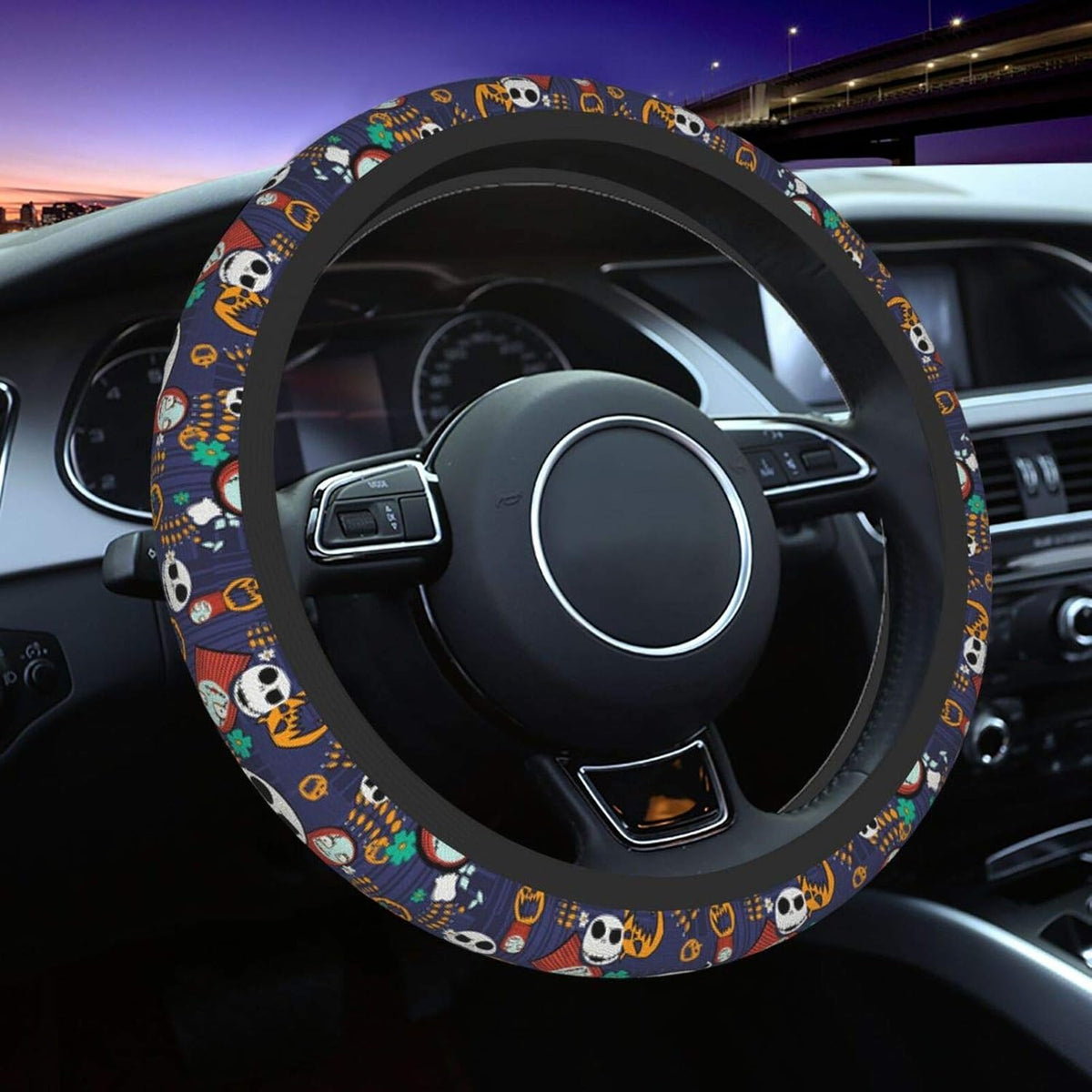 The Nightmare Before Christmas Car Steering Wheel Cover G56906