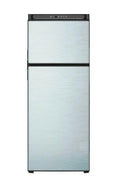10 Cubic Feet 2 Door Refrigerator With Freezer, Black H997