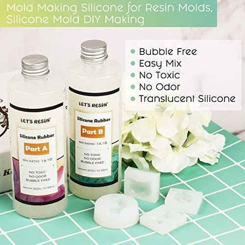 21.16oz Translucent Clear Silicone Mold Making Kit M14498