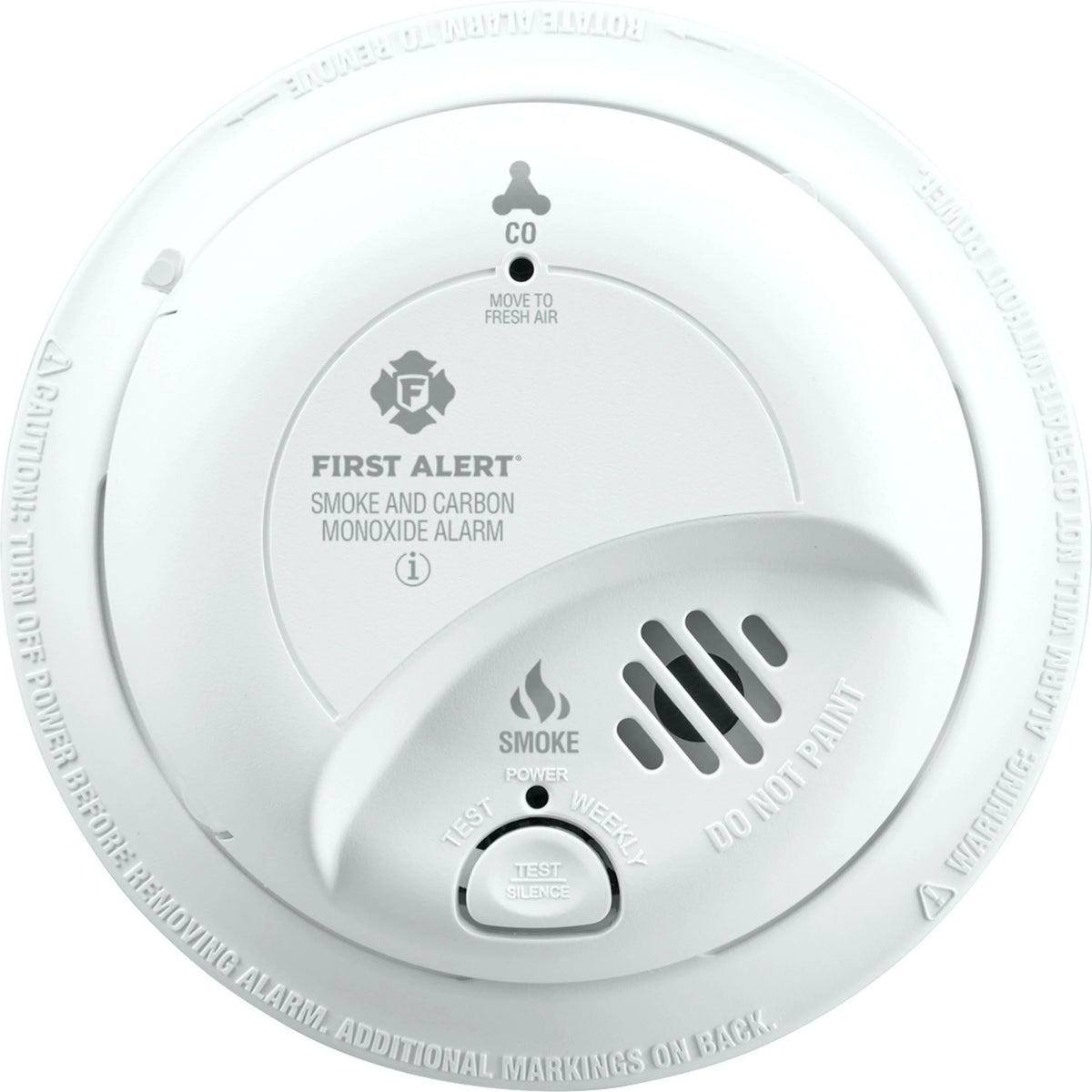 Smoke and Carbon Monoxide Detector with 9V Battery I33052