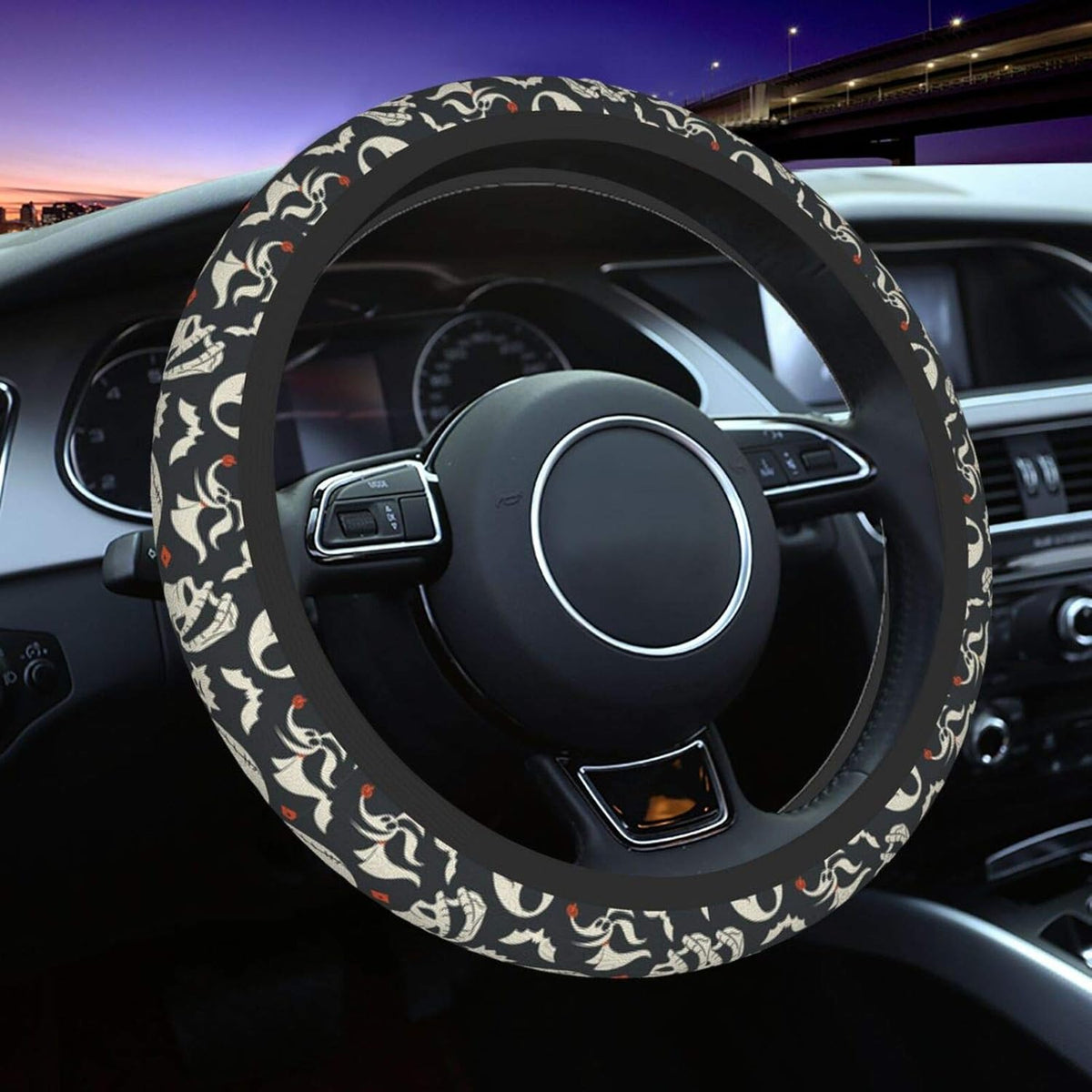 The Nightmare Before Christmas Car Steering Wheel Cover G56906