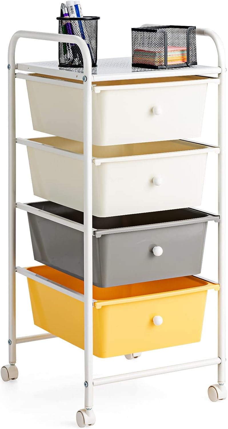 4 Drawer Rolling Storage Cart K52638