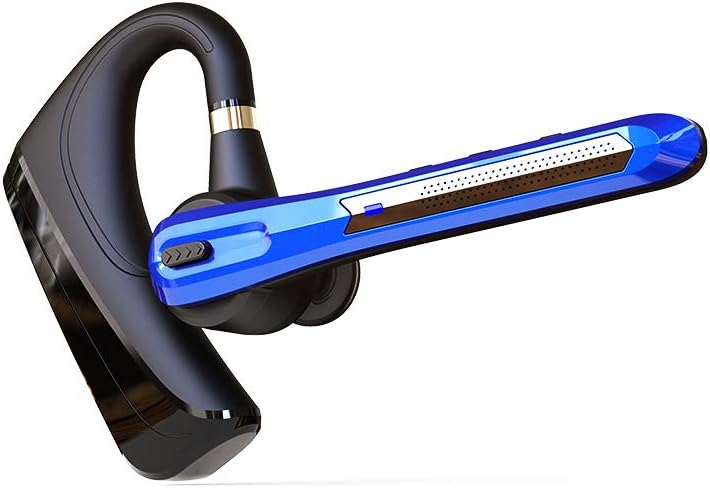 Pack of 2 Blue Wireless Bluetooth Headset with Dual Mic Noise Cancelling J232581