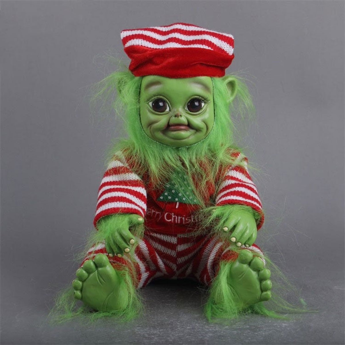 Christmas Latex Ugly Doll with Clothes M716566