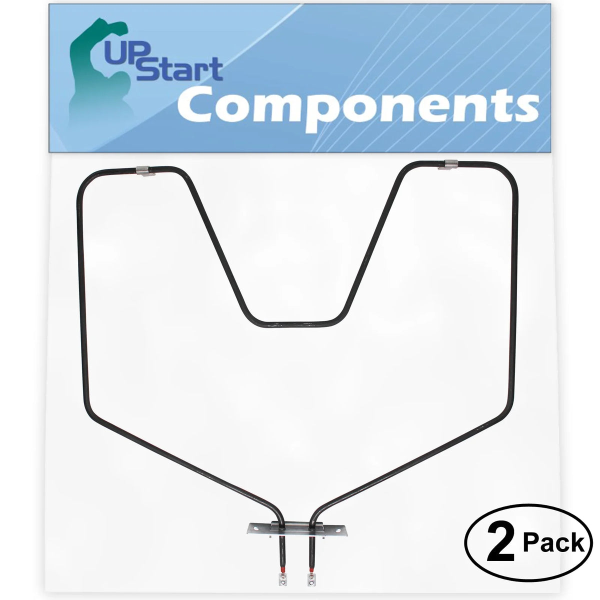 2-Pack Replacement Bake Element for General Electric Oven Heating Element Z2415