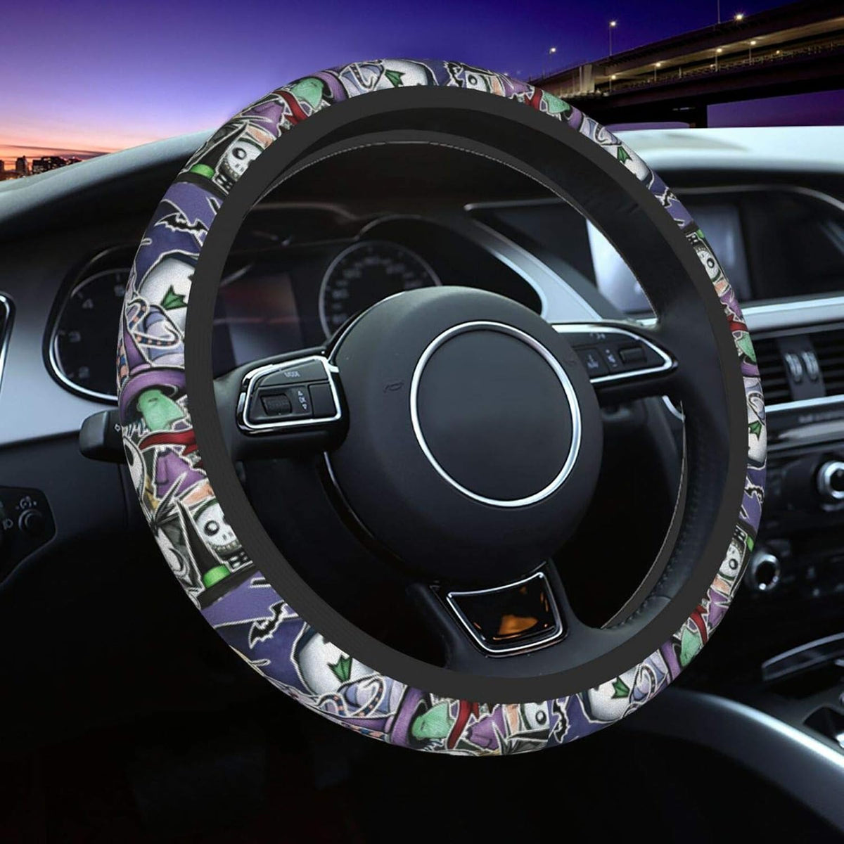 The Nightmare Before Christmas Car Steering Wheel Cover G56906