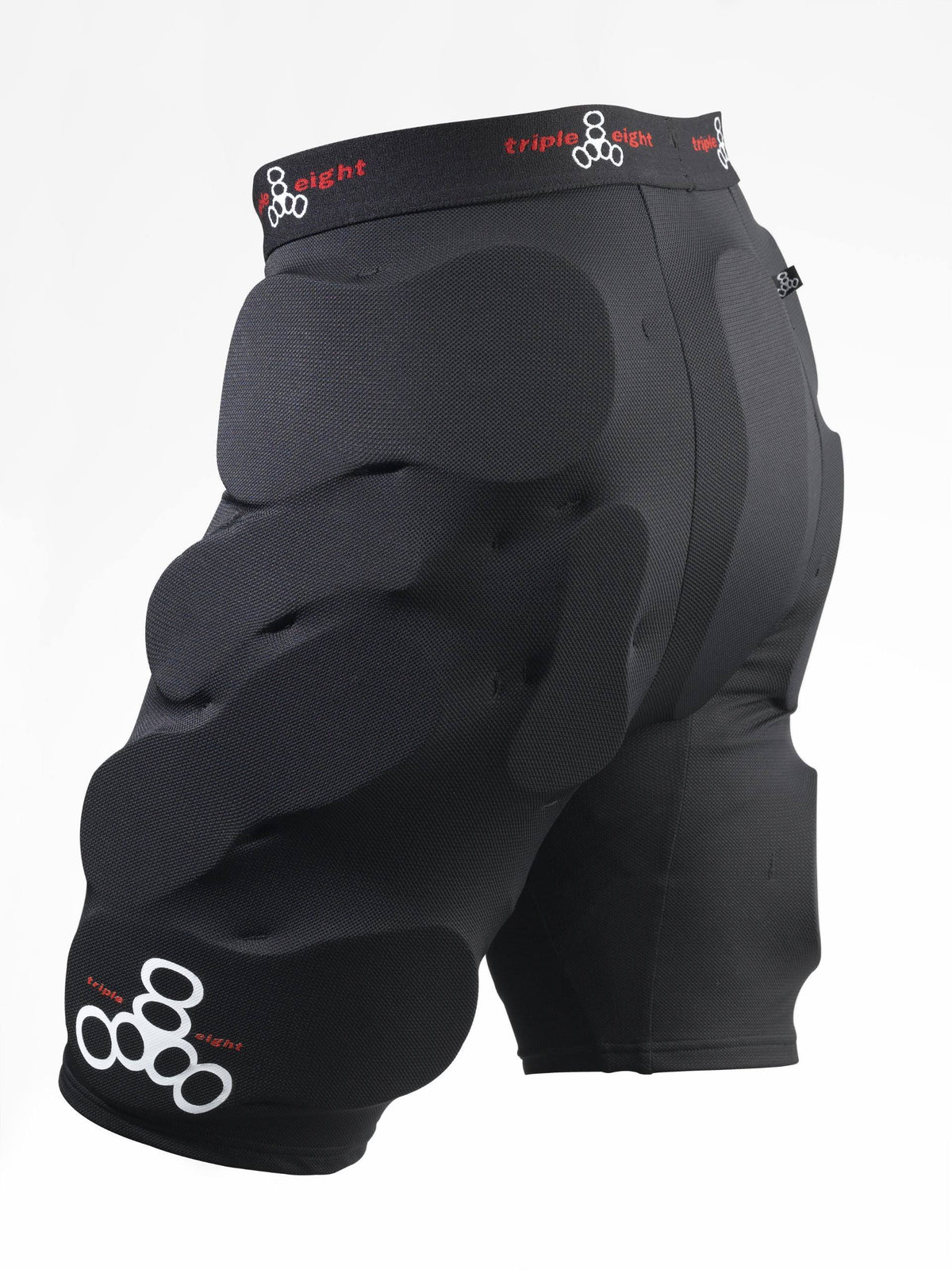 Black Padded Snowboard Short D673986