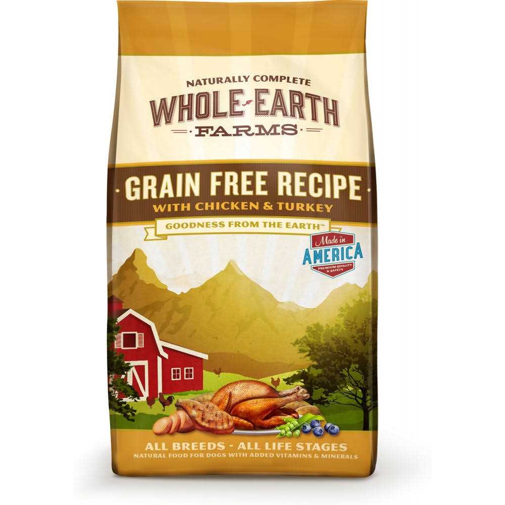 Grain Free Chicken Turkey Recipe Dry Dog Food G259084