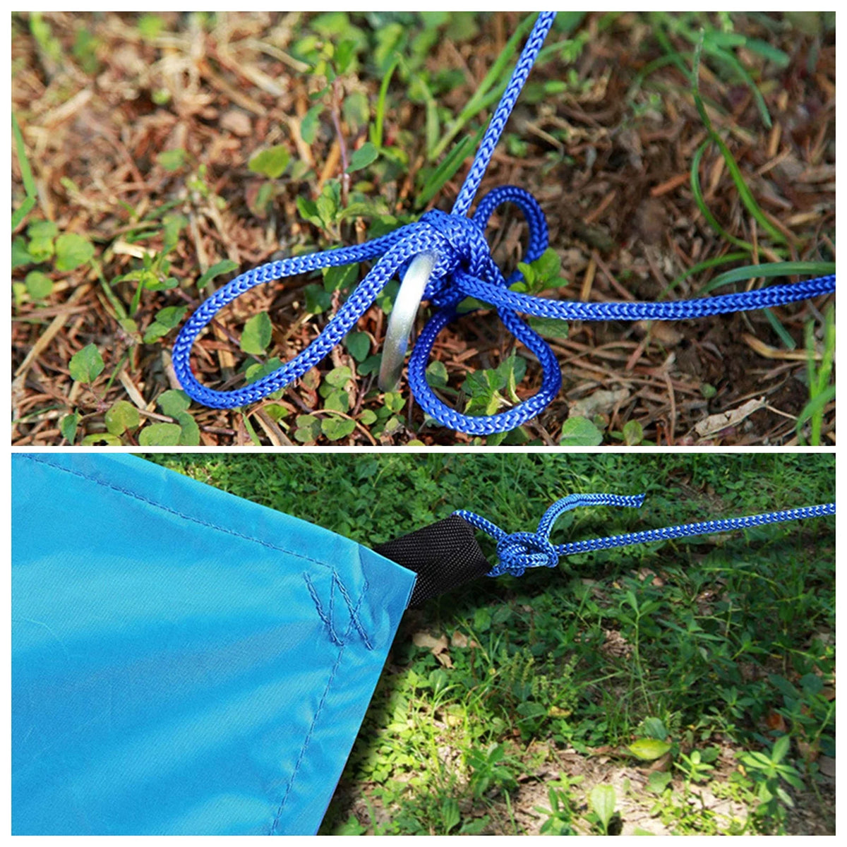 9.8ft Waterproof Camping Tarp Hammock Sunshade Rain Shelter Tarpaulin Canopy Y7019