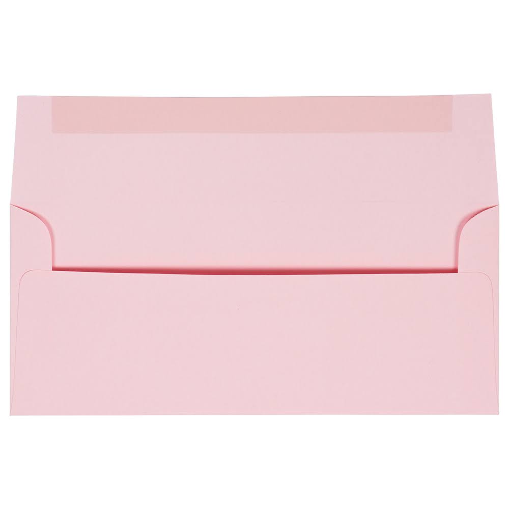 #10 Business Envelopes Baby Pink 1000/Carton E934