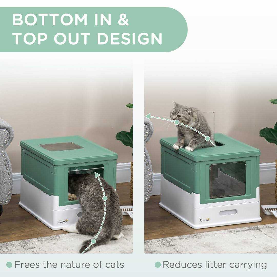 Fully Enclosed Cat Litter Box R25274