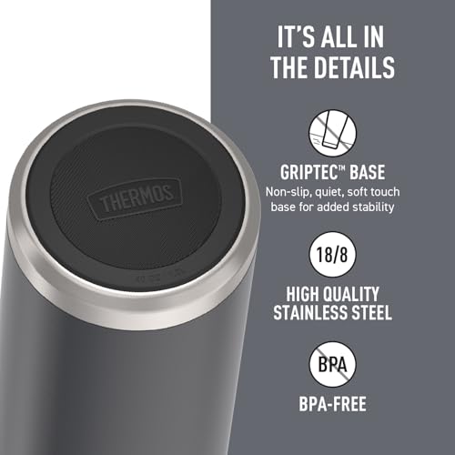 Stainless Steel Vacuum Insulated Water Bottle with Screw Top Lid 32 Ounce U58162