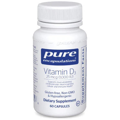 Vitamin D3 25 mcg (1,000 IU) 60 Capsules L529702