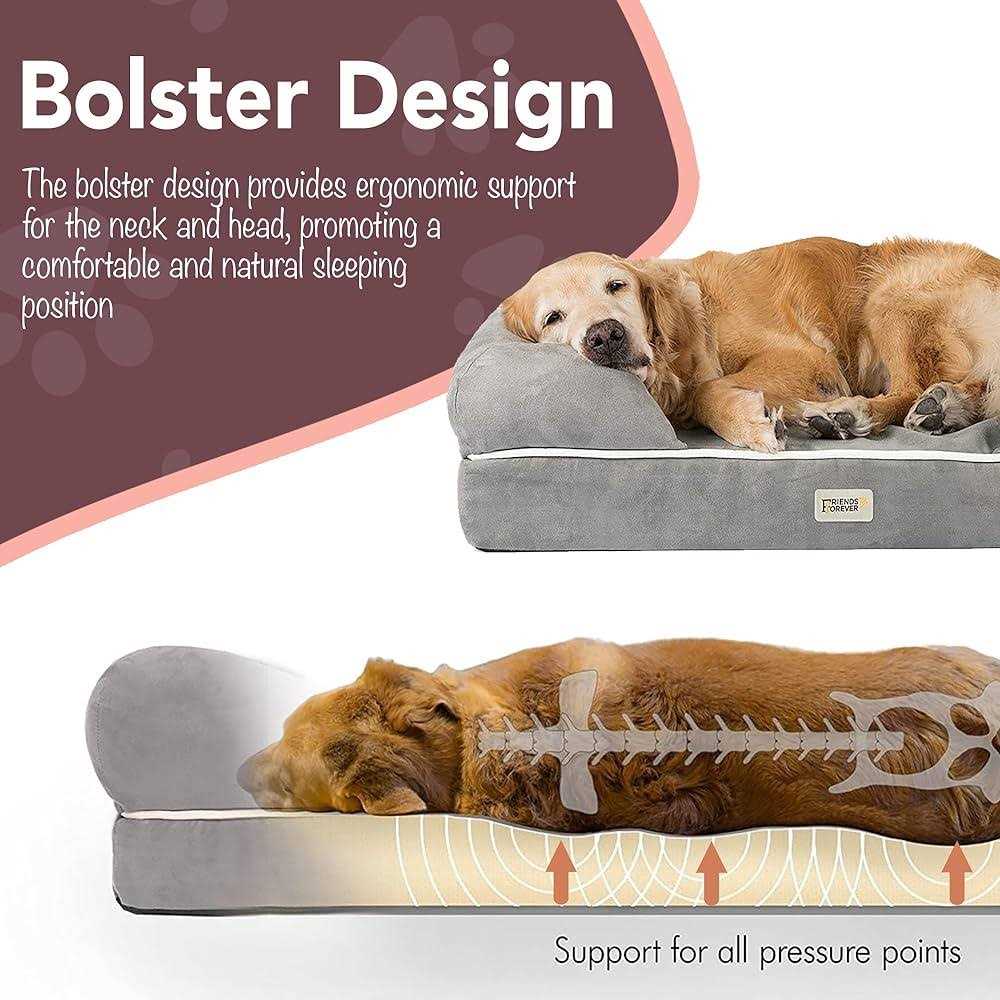 Memory-Foam Orthopedic Dog Bed G835622