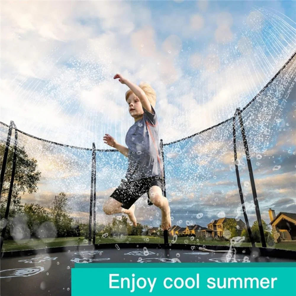 39.4ft Trampoline Sprinkler Water Sprayer Y338