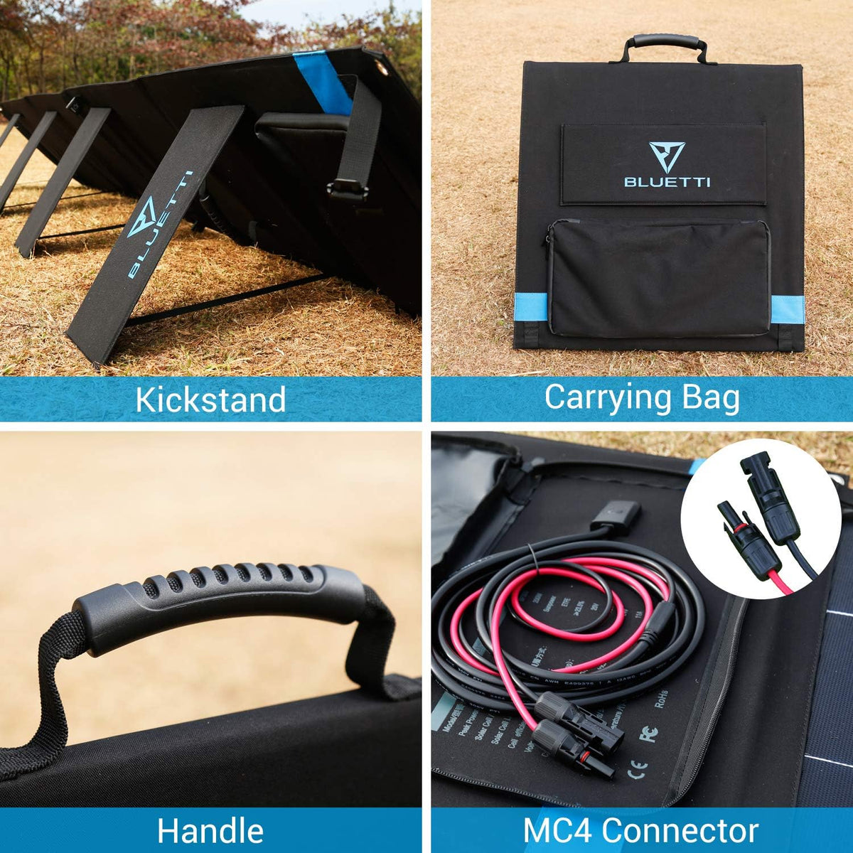 120W Portable Foldable Solar Panel H312