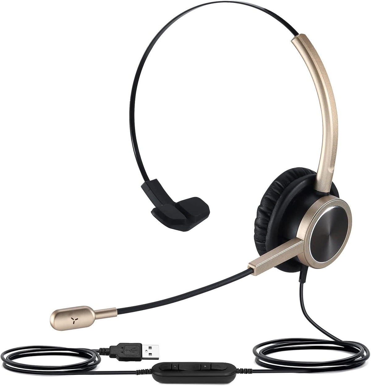 USB PC Headset with Noise Cancelling Microphone Y18958