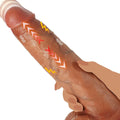 10.5” Large Silicone Dildo with Suction Cup K3313