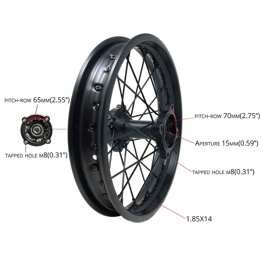 1.85x14 Rim Wheel N52775