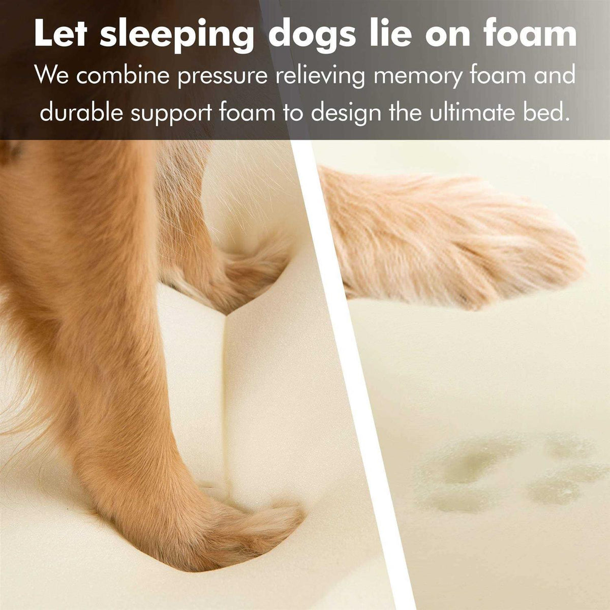 Memory-Foam Orthopedic Dog Bed G835622