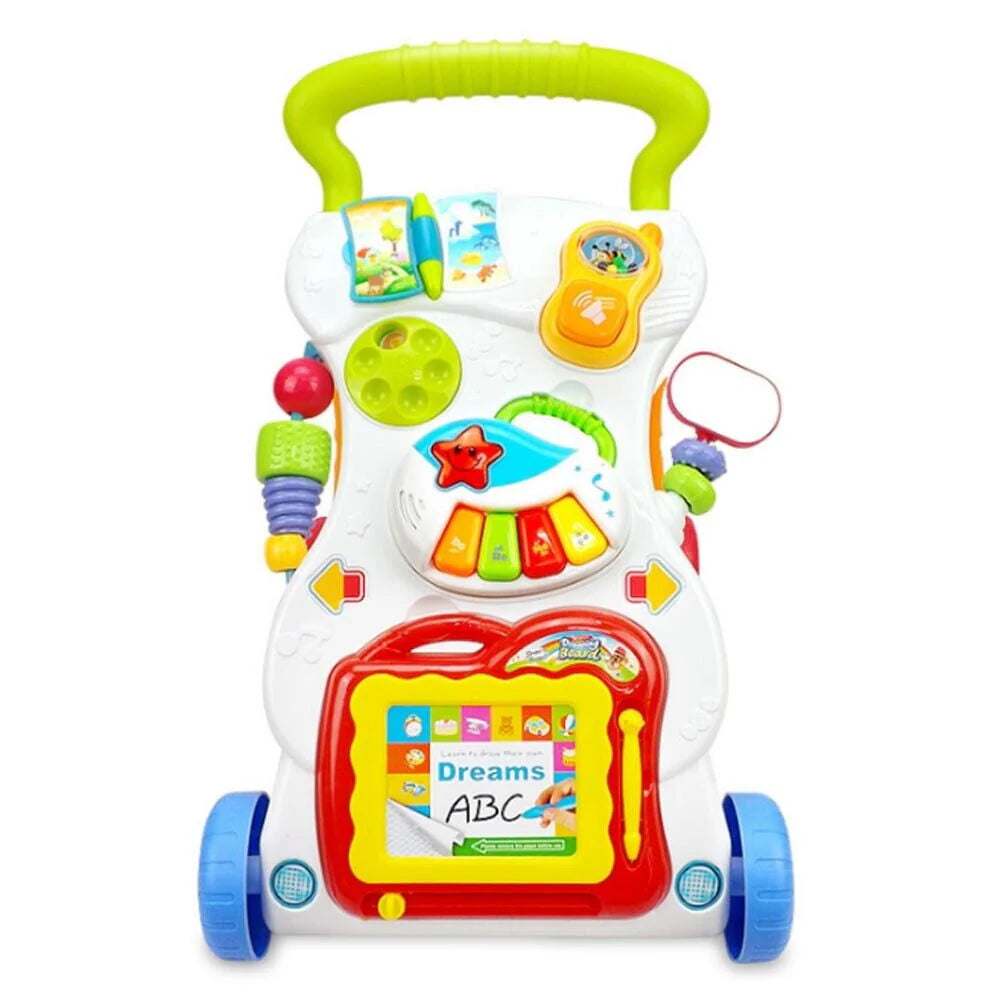 Baby Push Walker Sit to Stand Toddler Learning Walker P779582