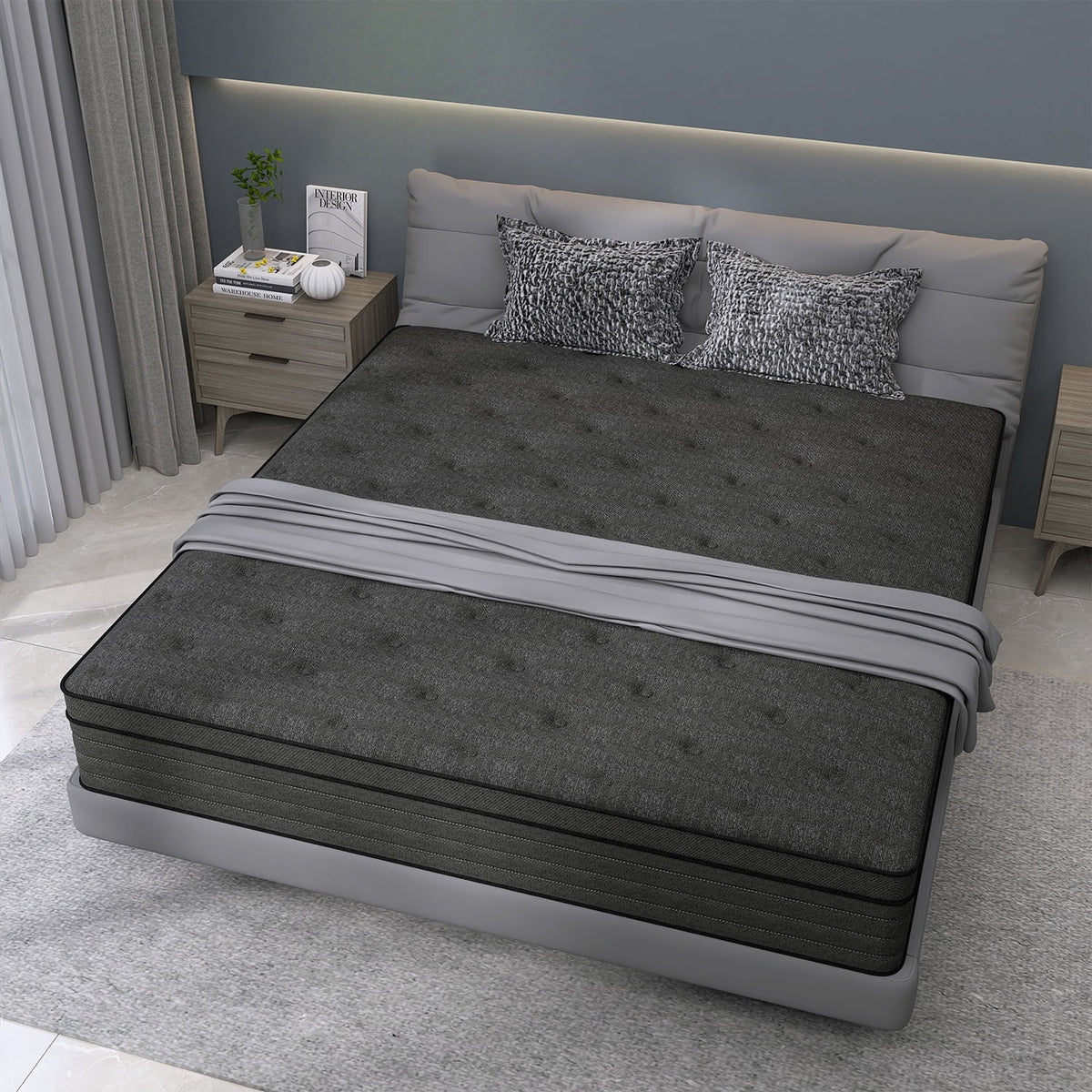 14 inch Full Medium Firm Hybrid Mattress O294803