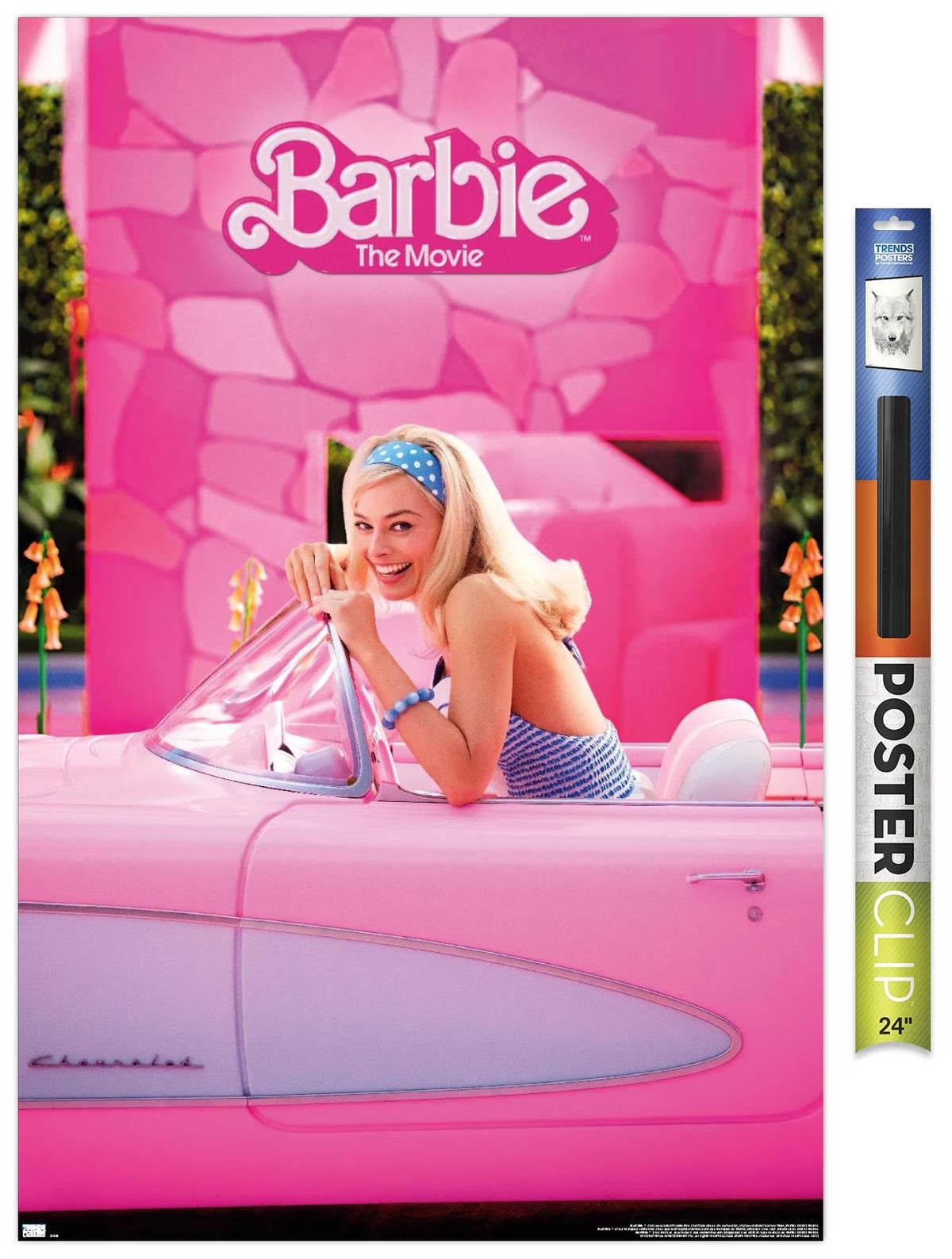 Barbie Car Wall Poster, 22.375" x 34" M8640