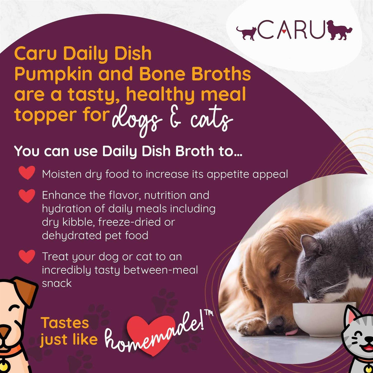 Beef Broth Meal Topper for Cats & Dogs R272945